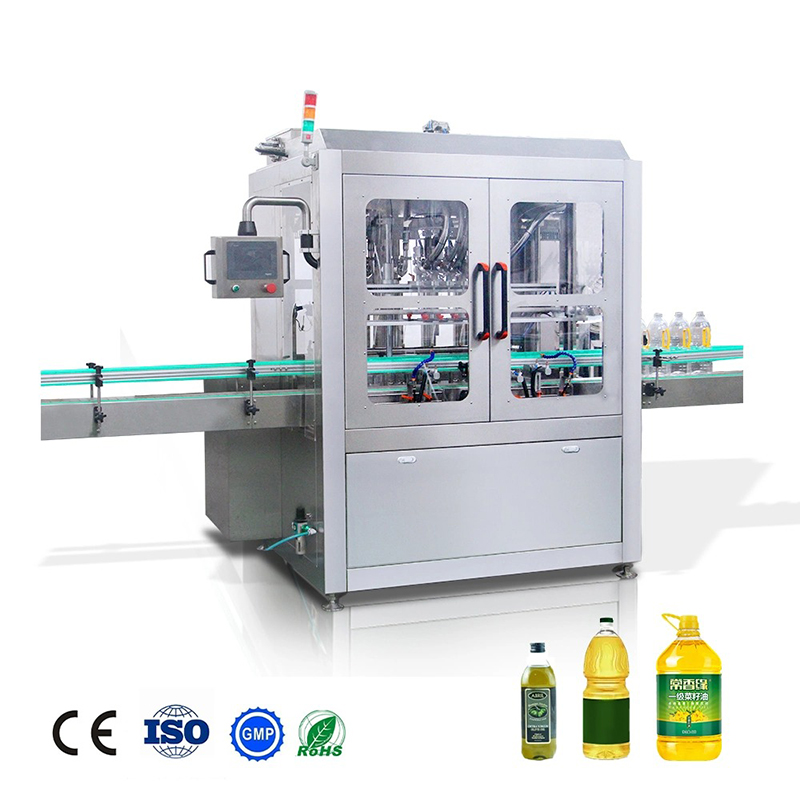 Máquina de encher garrafas de plástico