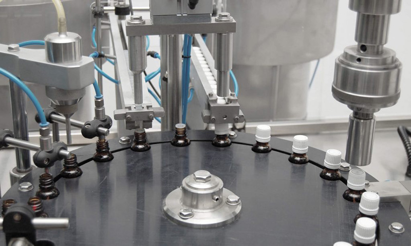 Máquina de enchimento de tintura