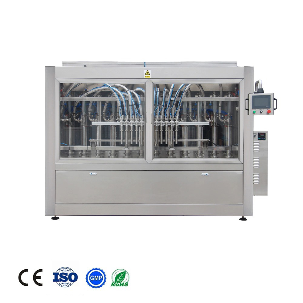 Máquinas de enchimento de líquido servo volumétrico